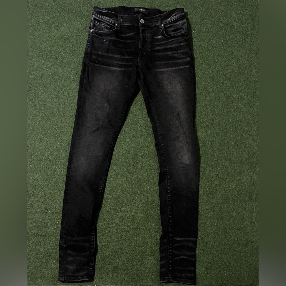 OG BLACK SKINNY AMIRI JEANS